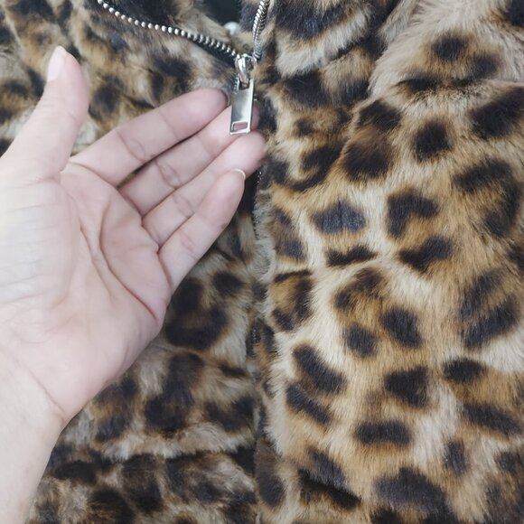 Stella Tweed leopard  Jackets & Coat  Women's Size L - Picture 4 of 9